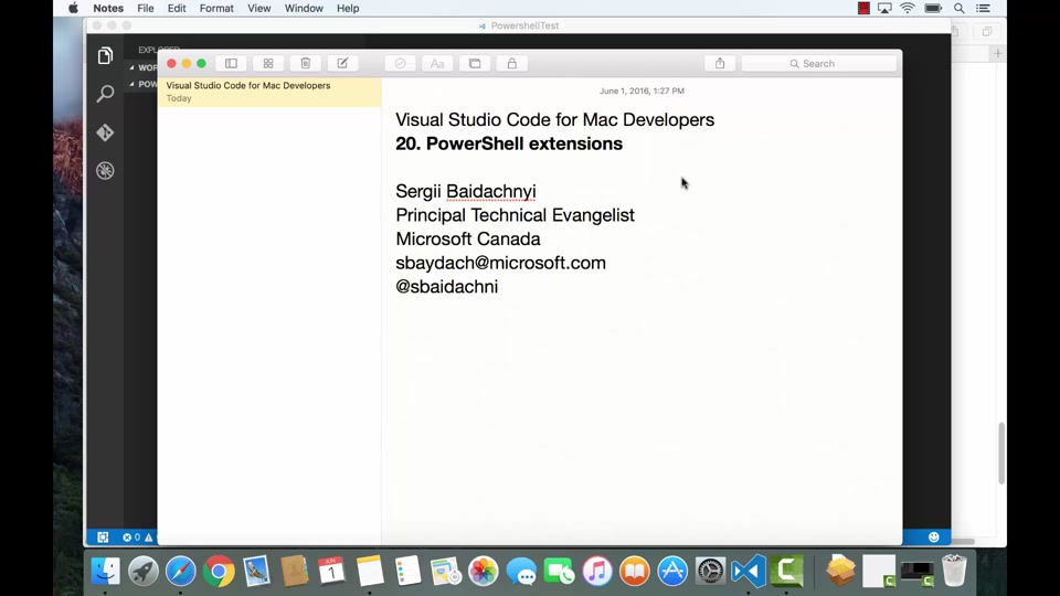 extension for visual studio on mac
